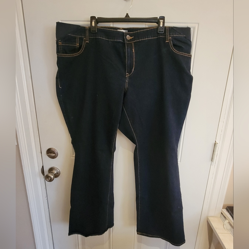 Old Navy Flare Stretch Denim Mid-Rise Jeans, size 24